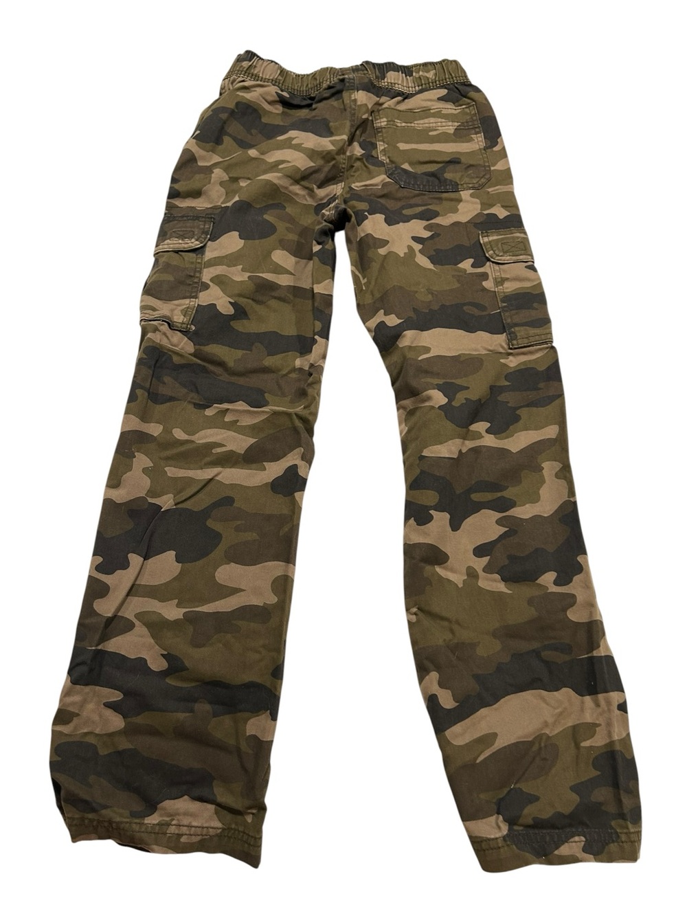 Children's Place Camo Cargo Pants - Olive Green Brown
